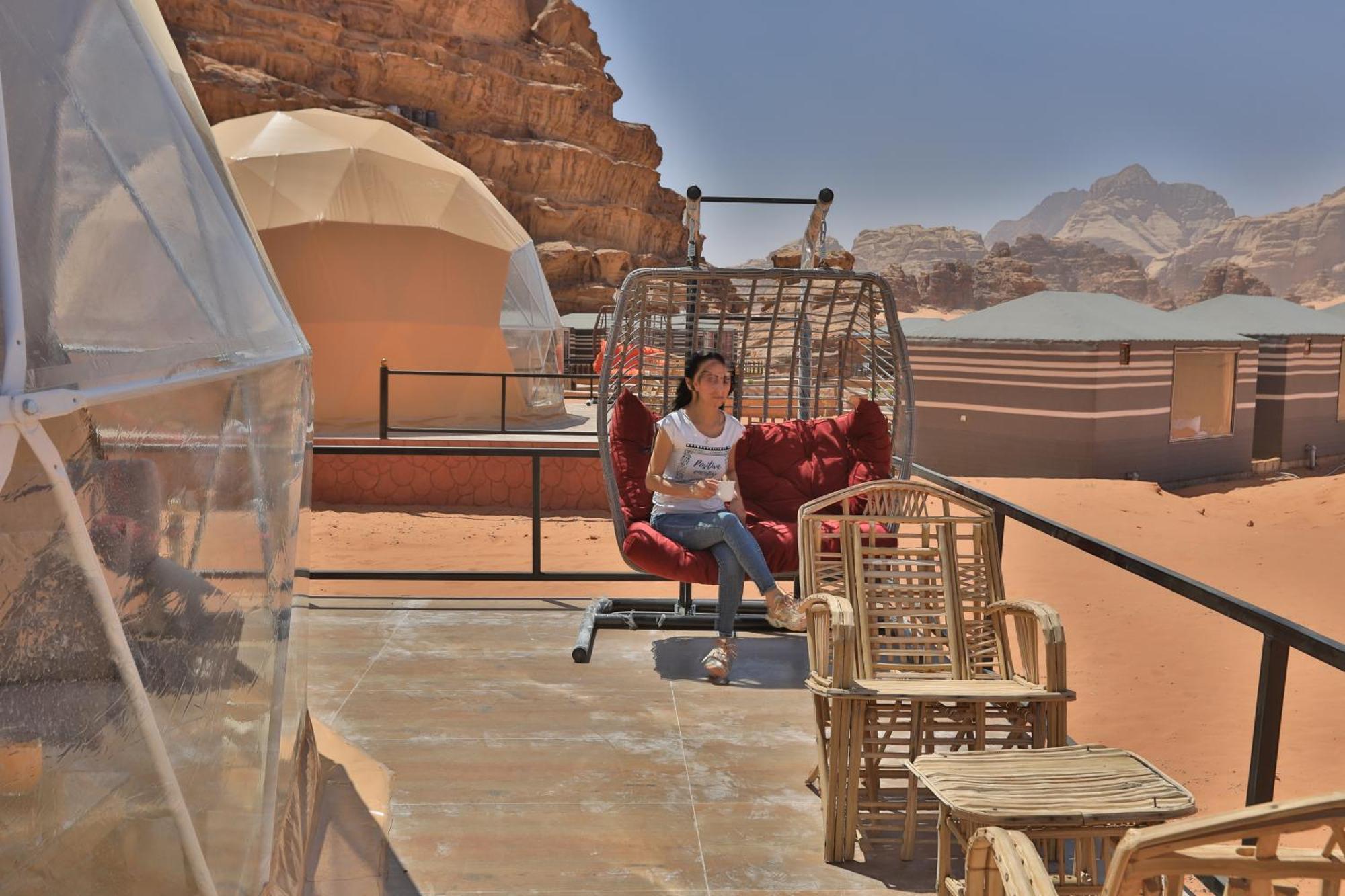 Panorama Wadi Rum Bilik gambar